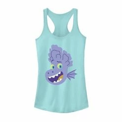 Licensed Character Disney / Pixar's Luca Alberto Big Face Juniors' Tank Top Tahiti Blue