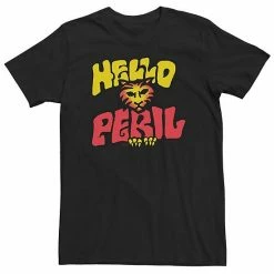 Licensed Character Big & Tall Netflix Always Be My Maybe Hello Peril Logo Tee Black -Licensed Character Shop unnamed file 29847