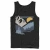 Licensed Character Men's Slanted Sun And Mountains Tank Royal -Licensed Character Shop unnamed file 29855