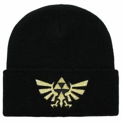 Licensed Character Legend Of Zelda Triforce Knit Beanie