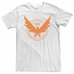 Licensed Character Big & Tall Tom Clancy's The Division SHD Phoenix Logo Tee White -Licensed Character Shop unnamed file 29866