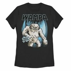 Licensed Character Juniors' Star Wars: The Rise Of Skywalker Wampa Muscle Tee Black -Licensed Character Shop unnamed file 29884