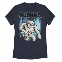 Licensed Character Juniors' Star Wars: The Rise Of Skywalker Wampa Muscle Tee Black -Licensed Character Shop unnamed file 29885