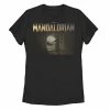 Licensed Character Juniors' Star Wars The Mandalorian The Child Aka Baby Yoda The First Meeting Tee Black -Licensed Character Shop unnamed file 29895