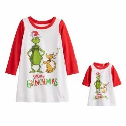 Licensed Character Toddler Girl Jammies For Your Families® How The Grinch Stole Christmas Pajama Set
