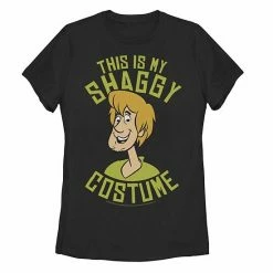 Licensed Character Juniors' Scooby Doo This Is My Shaggy Costume Tee Black -Licensed Character Shop unnamed file 30008