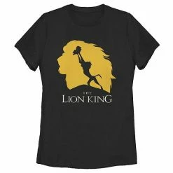 Licensed Character Disney's The Lion King Juniors' Simba Pride Rock Tee Black -Licensed Character Shop unnamed file 30020