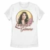 Licensed Character Juniors' Gilmore Girls Lorelai Graphic Tee White -Licensed Character Shop unnamed file 30088