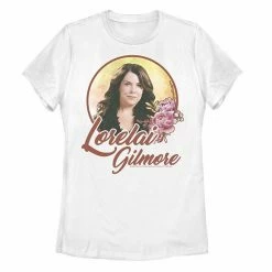 Licensed Character Juniors' Gilmore Girls Lorelai Graphic Tee White -Licensed Character Shop unnamed file 30090