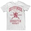 Licensed Character Men's Harry Potter Quidditch Gryffindor Seeker Red Text Tee Natural -Licensed Character Shop unnamed file 30097