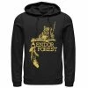 Licensed Character Men's Star Wars Ewok Endor Forest Hoodie Navy -Licensed Character Shop unnamed file 30112