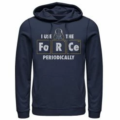 Licensed Character Men's Star Wars Vader Use Force Periodically Hoodie Navy -Licensed Character Shop unnamed file 30125