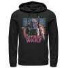 Licensed Character Men's Star Wars Distressed Neon Boba Fett Hoodie Black -Licensed Character Shop unnamed file 30134