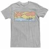 Licensed Character Men's Seek Adventure Graphic Sunset Mountain Scene Tee Athletic Heather -Licensed Character Shop unnamed file 30182