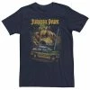 Licensed Character Men's Jurassic Park Vintage T-Rex Break Out Tee Navy -Licensed Character Shop unnamed file 30230