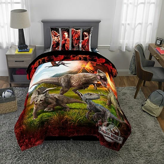 Licensed Character Jurassic World Eruption Bed Set 3 Licensed Character Jurassic World Eruption Bed Set