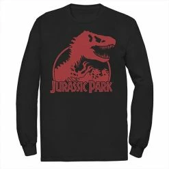 Licensed Character Men's Jurassic Park Classic T-Rex Skeleton Logo Tee Navy -Licensed Character Shop unnamed file 30301
