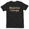Licensed Character Big & Tall Fifth Sun Positive Energy Retro Tee Charcoal Heather -Licensed Character Shop unnamed file 30411