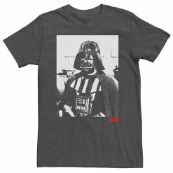 Licensed Character Big & Tall Star Wars Darth Vader Fade To Black & White Contrast Tee -Licensed Character Shop unnamed file 30424