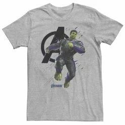 Licensed Character Big & Tall Marvel Avengers Endgame Hulk Logo Tee Black -Licensed Character Shop unnamed file 30428