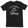 Licensed Character Big & Tall Disney Let's Cuddle Logo Tee Navy Heather -Licensed Character Shop unnamed file 30468