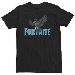 Licensed Character Big & Tall Fortnite Raven Logo Tee Athletic Heather