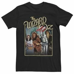 Licensed Character Men's The Wizard Of Oz Scary Squad Poster Tee