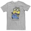 Licensed Character Big & Tall Despicable Me Minions Dave Running With Tongue Out Tee -Licensed Character Shop unnamed file 3063
