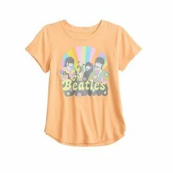 Licensed Character Girl's 7-16 The Beatles Tee