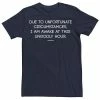 Licensed Character Men's Too Early Graphic Tee Navy -Licensed Character Shop unnamed file 30927