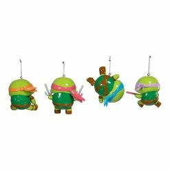 Licensed Character Teenage Mutant Ninja Turtles Kawaii Ninja Turtle Christmas Ornaments 4-piece Set -Licensed Character Shop unnamed file 3104