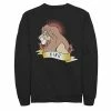 Licensed Character Men's Disney Lion King Simba King Tattoo Yellow Sweatshirt Athletic Heather -Licensed Character Shop unnamed file 31050