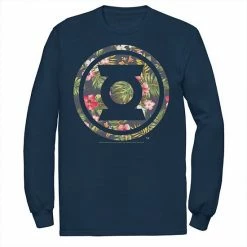 Licensed Character Men's DC Comics Green Lantern Tropical Logo Tee Black -Licensed Character Shop unnamed file 31067