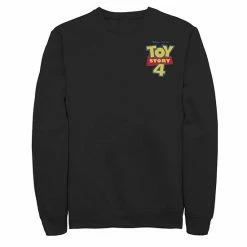 Licensed Character Men's Disney/Pixar Toy Story 4 Movie Logo Sweatshirt Black -Licensed Character Shop unnamed file 31113