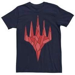 Licensed Character Men's Magic: The Gathering Red Crystal Tee Navy -Licensed Character Shop unnamed file 31174