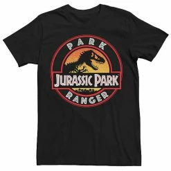 Licensed Character Men's Jurassic Park Ranger Danger Tee Navy Heather -Licensed Character Shop unnamed file 31192