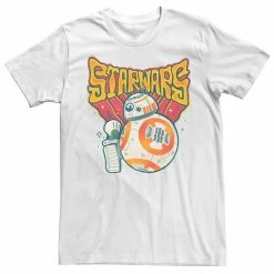Licensed Character Men's Star Wars The Rise Of Skywalker Droid Duo Tee White -Licensed Character Shop unnamed file 31201