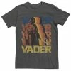 Licensed Character Men's Star Wars Darth Vader Fade Colors Poster Tee Charcoal Heather -Licensed Character Shop unnamed file 31214