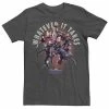 Licensed Character Men's Marvel Avengers Endgame Whatever It Takes Group Shot Tee Charcoal Heather -Licensed Character Shop unnamed file 31221