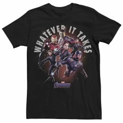 Licensed Character Men's Marvel Avengers Endgame Whatever It Takes Group Shot Tee Charcoal Heather -Licensed Character Shop unnamed file 31222