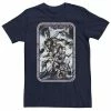 Licensed Character Men's Marvel Save Planet Poster Tee Navy Heather -Licensed Character Shop unnamed file 31242