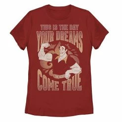 Licensed Character Juniors' Disney Villains Gaston The Day Your Dreams Come True Tee Black