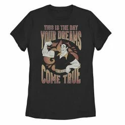 Licensed Character Juniors' Disney Villains Gaston The Day Your Dreams Come True Tee Black -Licensed Character Shop unnamed file 31284