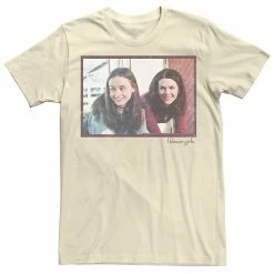Licensed Character Men's Gilmore Girls Rory & Lorelai Portrait Tee Natural 6 Licensed Character Men's Gilmore Girls Rory & Lorelai Portrait Tee Natural -Licensed Character Shop unnamed file 31330