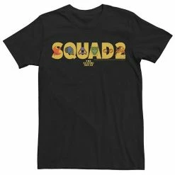 Licensed Character Men's The Suicide Squad Symbols Logo Tee Black -Licensed Character Shop unnamed file 31339