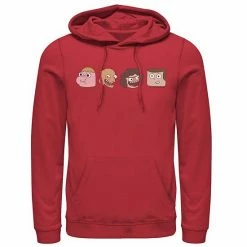 Licensed Character Men's Cartoon Network Clarence And Friends Portrait Line-Up Hoodie Royal -Licensed Character Shop unnamed file 31387