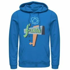 Licensed Character Men's Nickelodeon Danny Phantom Fenton Science Logo Hoodie Red -Licensed Character Shop unnamed file 31398