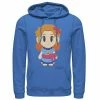 Licensed Character Men's Nintendo Legend Of Zelda Links Awakening Marin Chibi Style Graphic Hoodie Royal -Licensed Character Shop unnamed file 31406