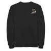 Licensed Character Men's Disney Mickey & Friends Surfing Mickey Left Chest Sweatshirt -Licensed Character Shop unnamed file 3141