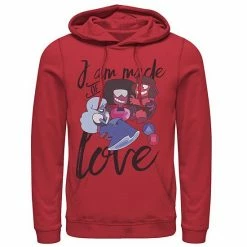 Licensed Character Men's Cartoon Network Steven Universe I Am Made Of Love Hoodie Royal